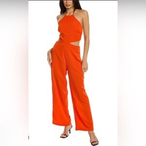 #66.BCBG cut out jumpsuit NWT